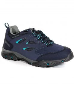 Regatta Ladies Holcombe Waterproof Shoe -NAVY/ATLANTIS (4 Only)
