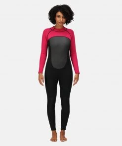 Regatta Ladies 2mm Full Wetsuit -DARK CERISE All