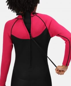 Regatta Ladies 2mm Full Wetsuit -DARK CERISE All