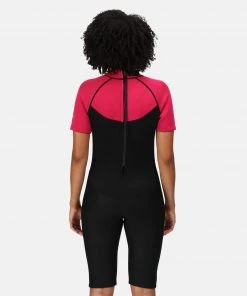 Regatta Ladies 2mm Short Wetsuit -DARK CERISE