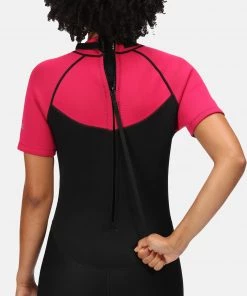 Regatta Ladies 2mm Short Wetsuit -DARK CERISE