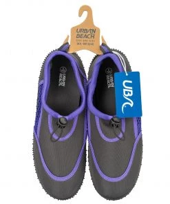 Wetsuit, Swimming & Beach Accessories Urban Beach Ladies Toggle Aqua Shoe FWR1128 -PURPLE (3-8)